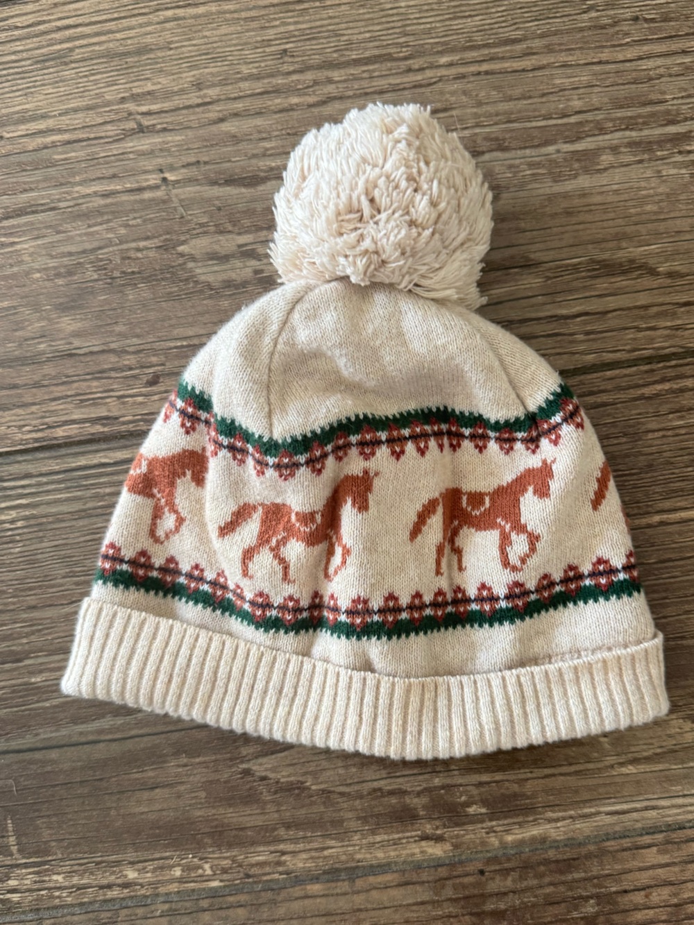 Janie and Jack Cream Hat